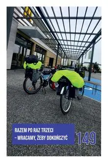 Wnętrze książki Dziennik Swobodnej Opowieści Mazurska Pętla Rowerowa – wspólny powrót na trasę