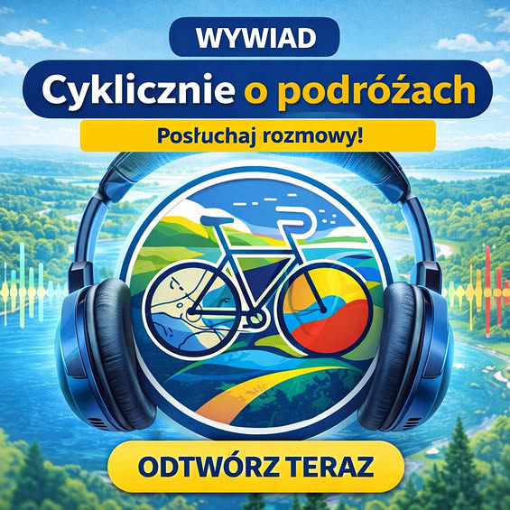 Rozmowa w Radio Afera: Mazury, rower i książka