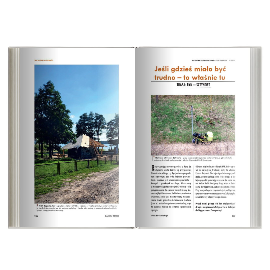 Mazurska Pętla Rowerowa. Trasa z Rynu do Sztynortu