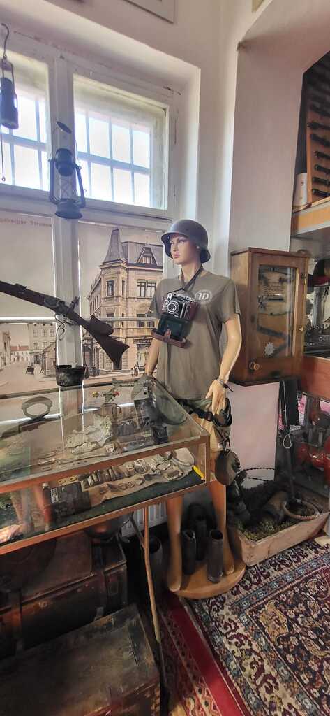 Ekspozycja militariów w Węgorzewie