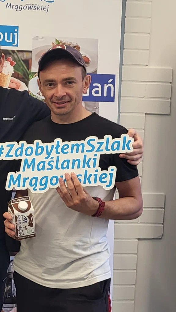 Mrągowo – zdobycie Szlaku Maślanki Mrągowskiej